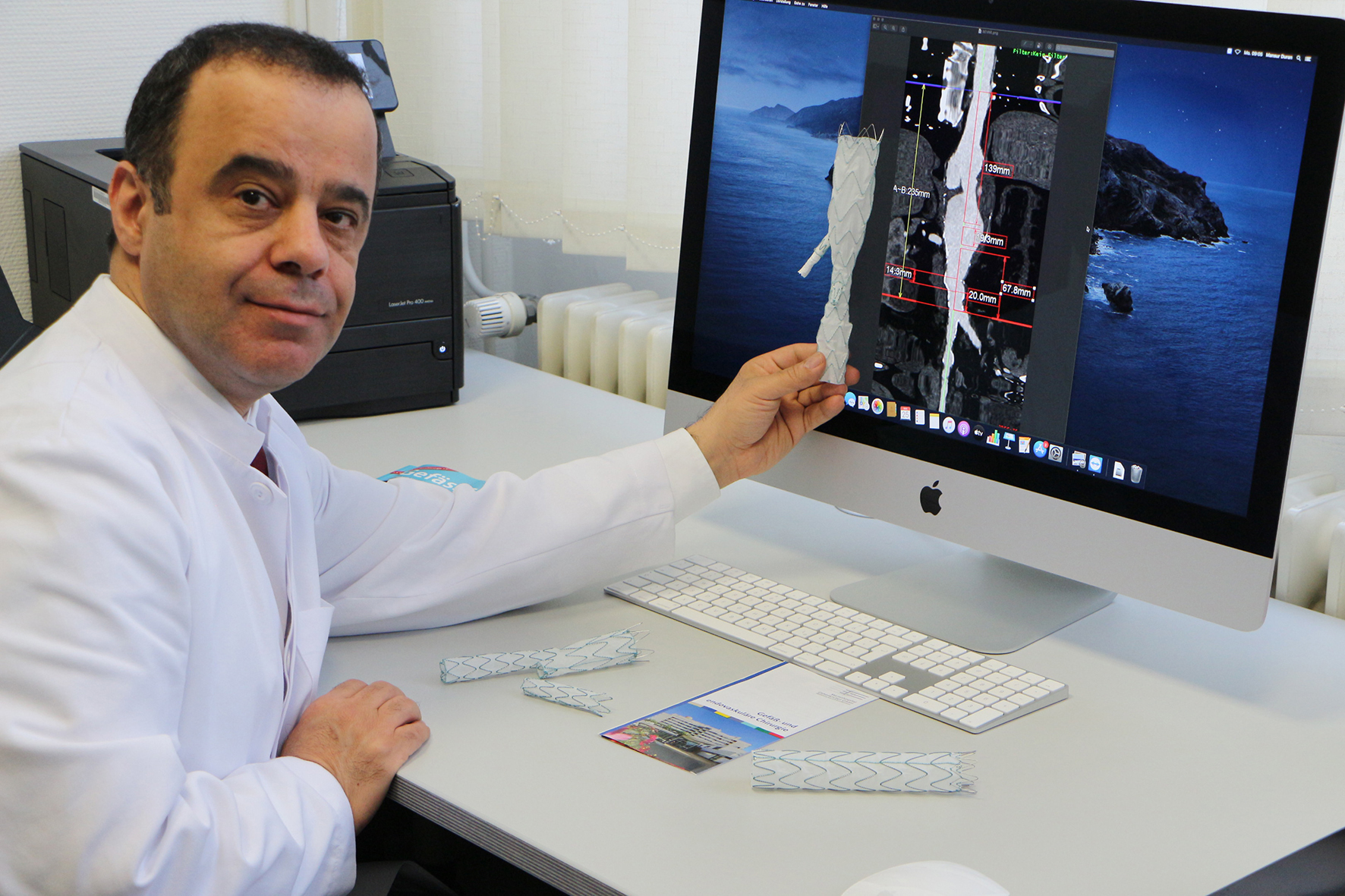 Dr. Mansur Duran hat seine Tätigkeit als leitender Arzt der Klinik für Gefäß- und endovaskuläre Chirurgie im Marienhospital übernommen. –Foto: MHG