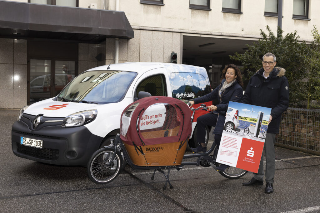 Die Sparkasse Gelsenkirchen fördert gemeinnützige Vereine und Einrichtungen, die in E-Mobilität investieren wollen. Wie das läuft und wer sich bewerben kann.