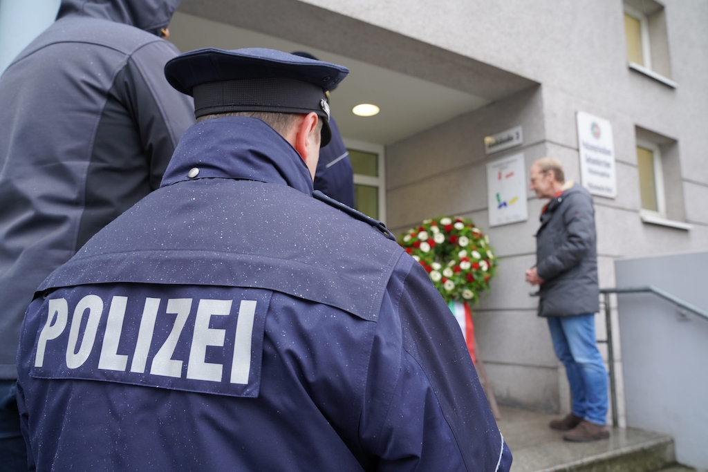Polizei Gelsenkirchen gedenkt der im Dienst Verstorbenen