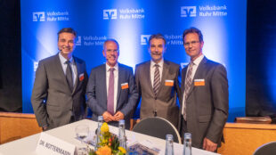 Die Volksbank Ruhr Mitte hat das Jahr 2022 mit einem Überschuss von 1,5 Millionen Euro sowie einem Bilanzgewinn in gleicher Höhe beschlossen. Der Vorstand zeigt sich zufrieden