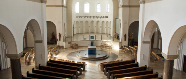 Die Kirche St. Ludgerus in Buer präsentiert sich zum letzten Mal beim Tag des Denkmals. Beim geplanten Umbau wird viel verloren gehen.