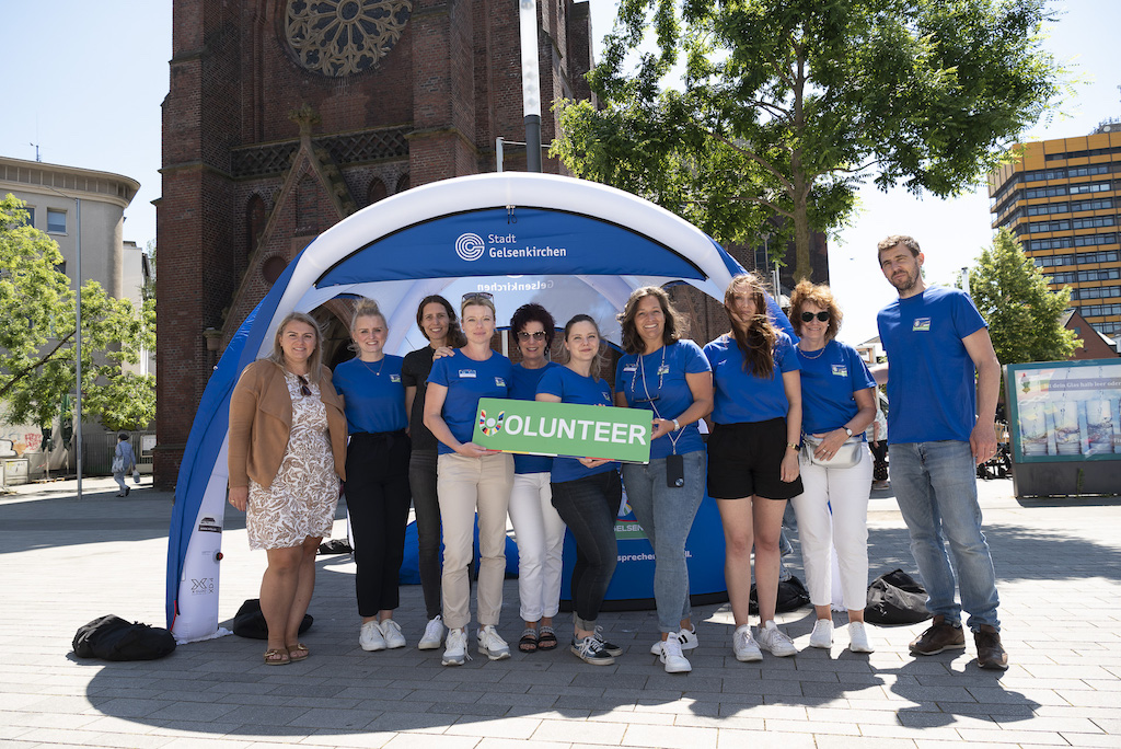 Volunteers für EM: Interesse in Gelsenkirchen ist groß