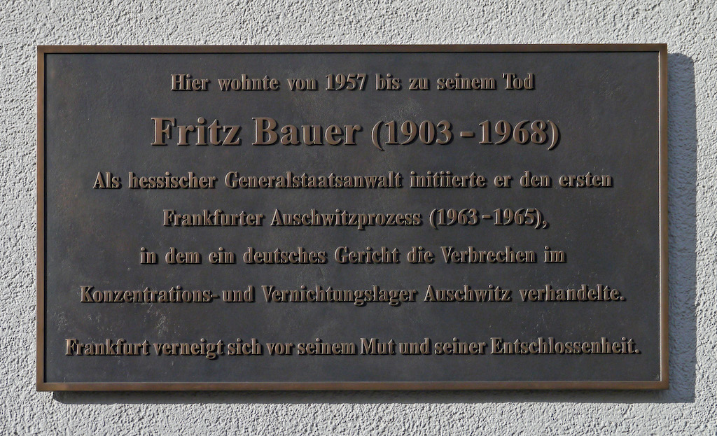 VHS: Online-Vortrag über Fritz Bauer