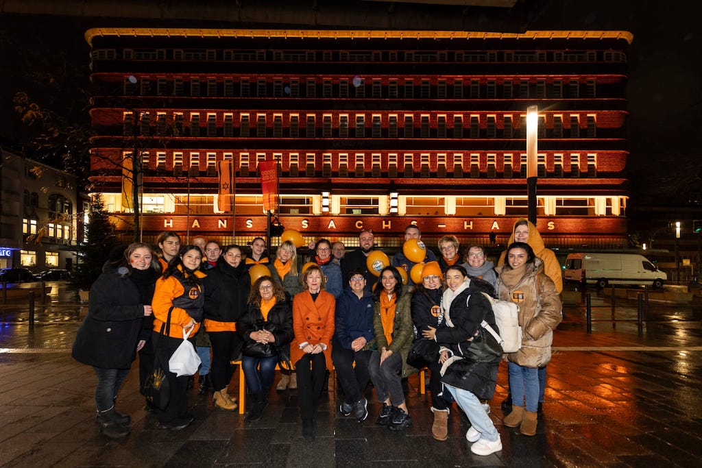 Gut besuchter Aktionstag zum Orange Day