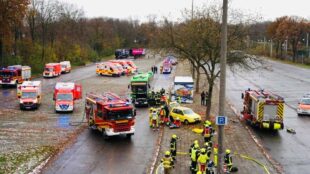 Feuerwehr Gelsenkirchen führt Großübung durch