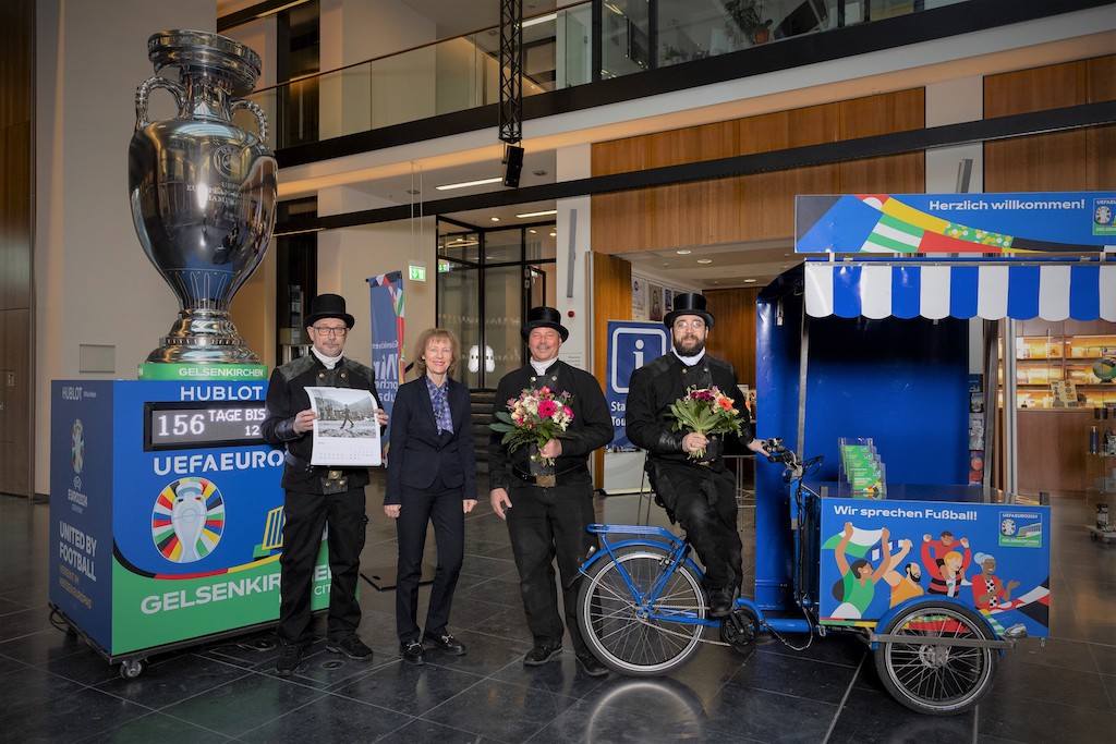 Neujahrsbesuch der Schornsteinfeger