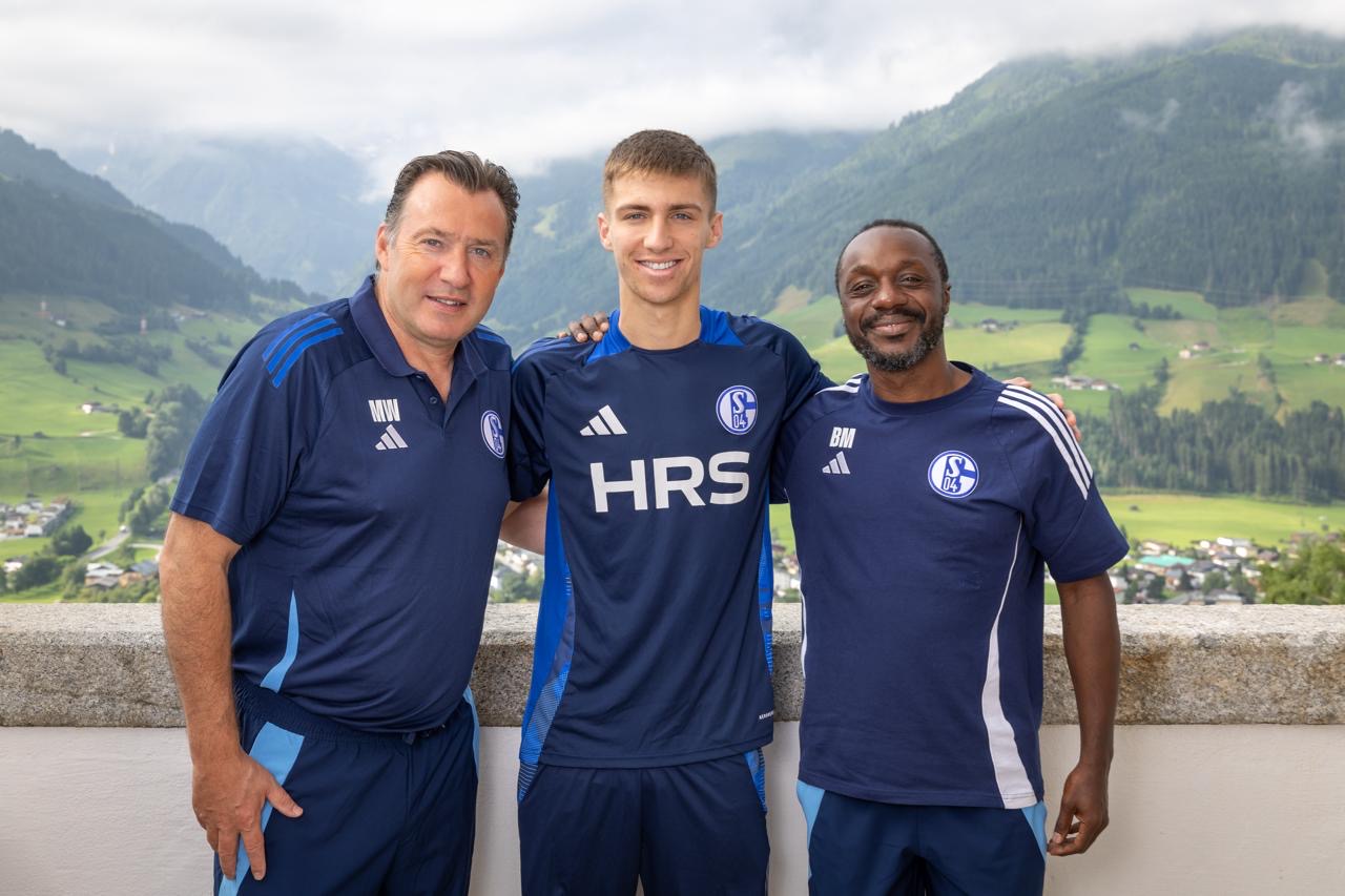 Marc Wilmots, Felipe Sanchez, Ben Manga, Schalke 04