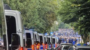 Erstes Saisonspiel: Polizei zieht Bilanz