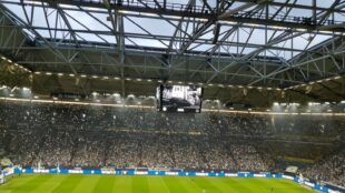 Schalke Arena vor Braunschweig-Spiel August 2024