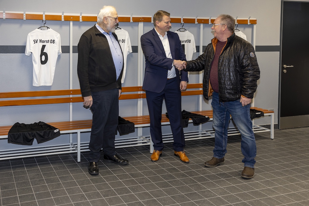 Neue Umkleideräume für den SV Horst Emscher